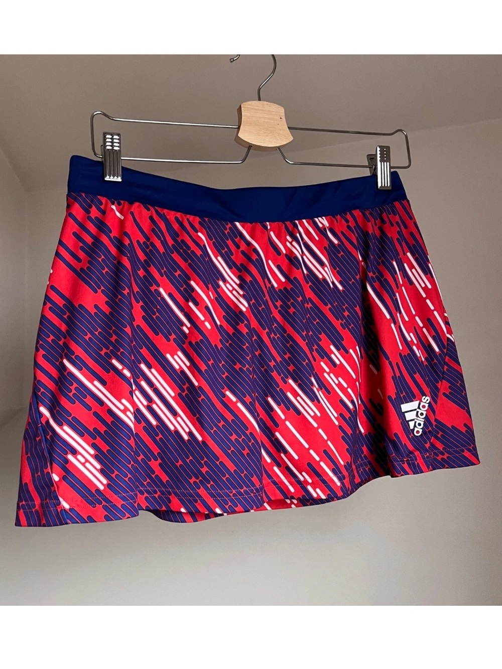 adidas Climalite Tennis Golf Pickleball Skort in Red White & Blue Patriotic- L